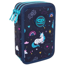 Piórnik potrójny z wyposażeniem CoolPack Jumper 3 Mrs Unicorn F067935