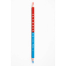 Double ended triangular coloured pencils 12 pcs. / 24 colours Colorino Kids 33046PTR