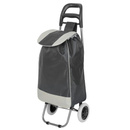 Wózek zakupowy na kółkach składany North Square Davidt's 732.325.34 Czarny