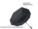 Parasol męski automatyczny R&B RB-257 Czarny