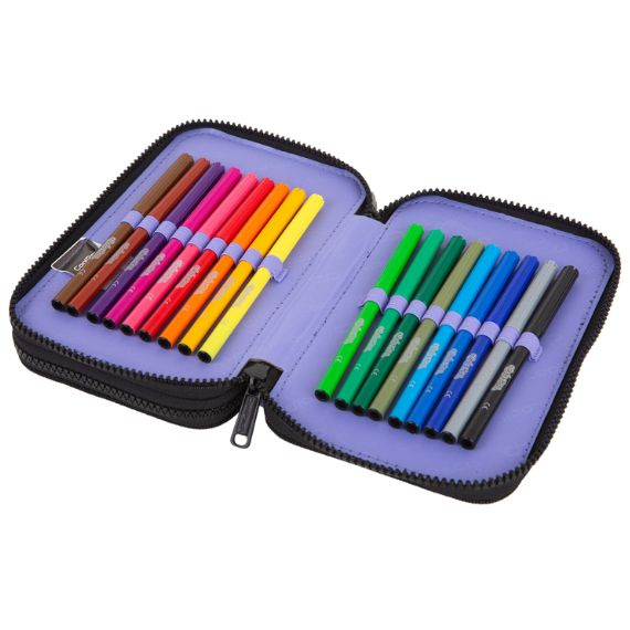 Piórnik szkolny podwójny z wyposażeniem CoolPack Jumper 2 Mood F066934