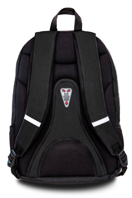 Set Coolpack Sparkling Badges Black - Hippie backpack and Hippie Edge pencil case