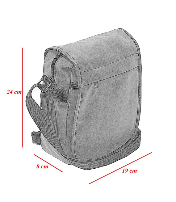 Mała torba na ramię raportówka Mr Thomas TOB-587M Zielona