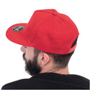 Czapka z daszkiem snapback SNAP FIVE BLACK