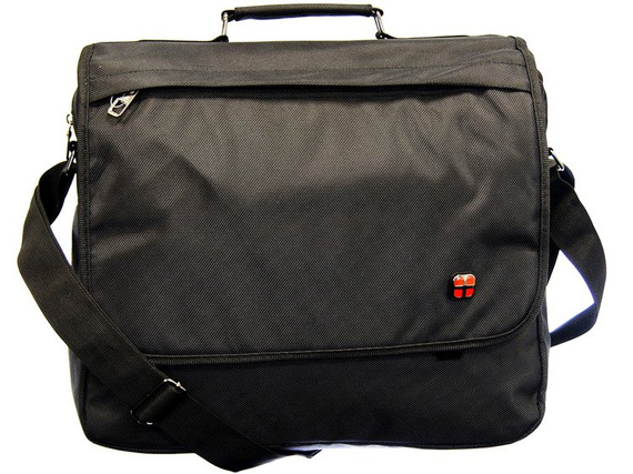 Torba męska na ramię New Bags czarna NB-5117