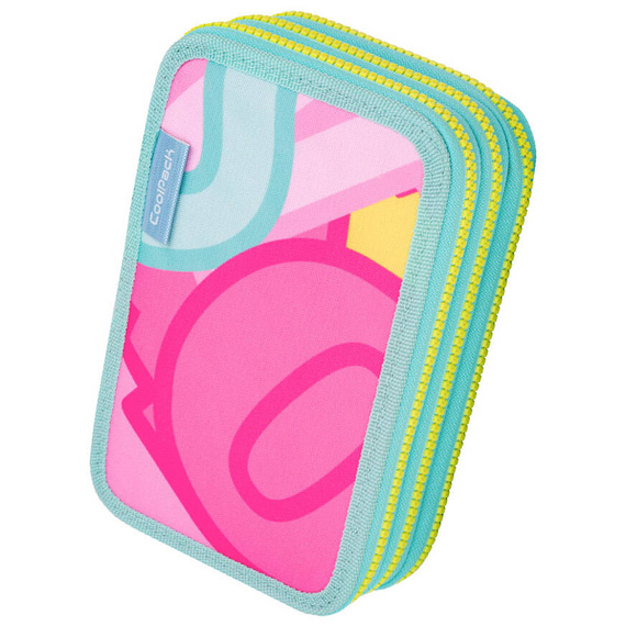 Piórnik potrójny z wyposażeniem Coolpack Jumper 3 Disney Core Minnie Mouse F067775