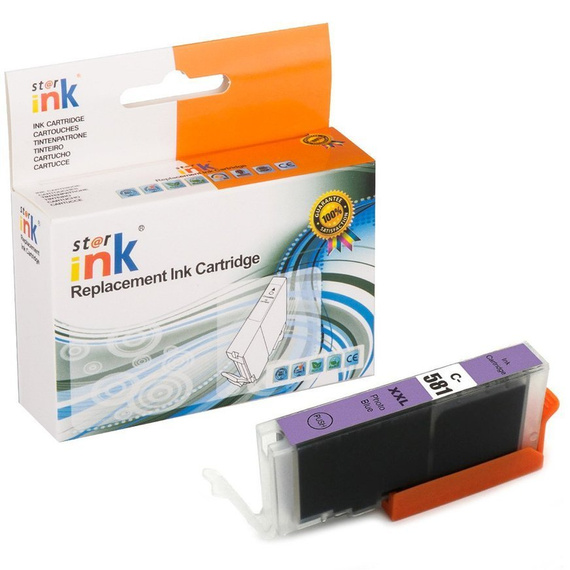 Tusz atramentowy Starink zamiennik do Canon CLI-581XXL PB (Niebieski Foto)