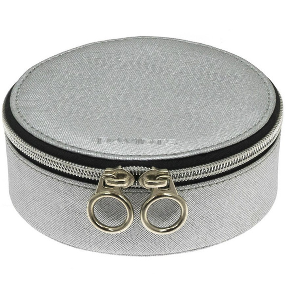 Etui na biżuterię okrągłe Davidt's 329.001.12 Srebrne 