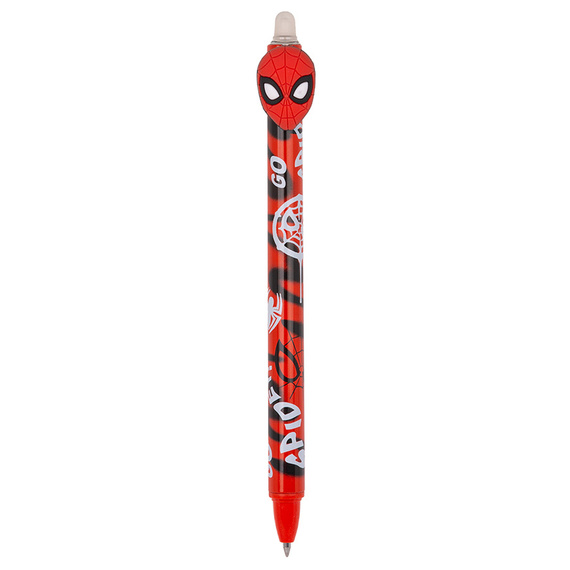 Długopis automatyczny wymazywalny Spiderman Colorino Disney Core spider czerwony 54007PTR_RED
