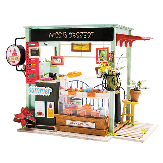 Zestaw modelarski – Room box – ICE CREAM STATION Colorino Kids 37251PTR