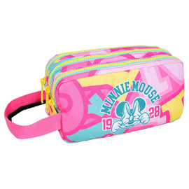 Piórnik szkolny trzykomorowy CoolPack Primus Disney Core Minnie Mouse F060775L