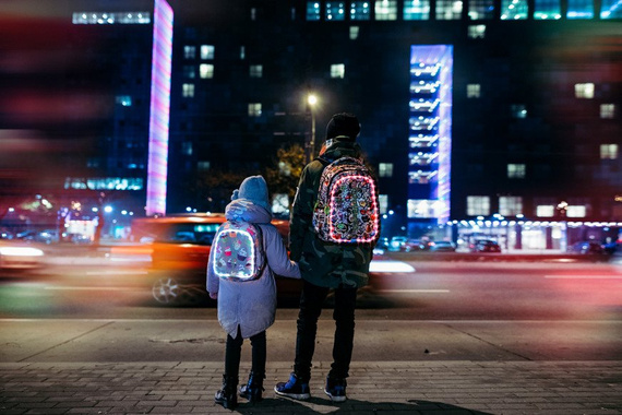 Plecak szkolny Coolpack Bobby LED Unicorns 22738CP A23208