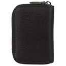 Etui na karty poziome skórzane kawowe KB08-2 COFFEE