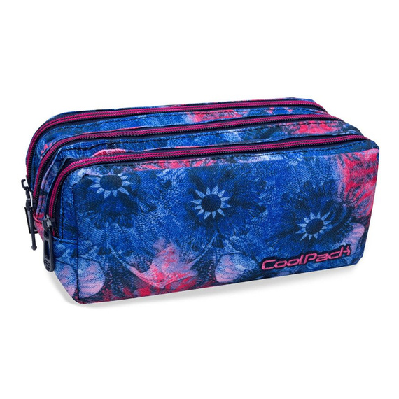 Piórnik szkolny trzykomorowy CoolPack Primus Pink Magnolia 33352CP nr B60011