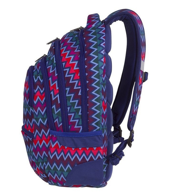 Zestaw szkolny Coolpack 2018 Chevron Stripes - plecak College i piórnik Clever