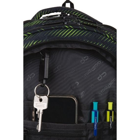 Plecak młodzieżowy szkolny CoolPack Factor Limeh F002906