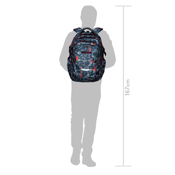 Plecak młodzieżowy szkolny CoolPack Factor Ships F002739