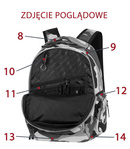 Plecak młodzieżowy Coolpack Break Camo Pink Neon 89012CP nr A356