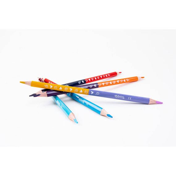 Kredki ołówkowe trójkątne Disney Mickey Mouse 12/24 Colorino Kids 89854PTR