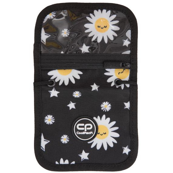 Portfel na szyję Coolpack Nill Daisy Black F134817