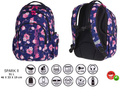 School backpack Coolpack Spark II Rose garden 74971CP nr 806