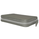 Etui na karty z piekiełkiem skórzane szare RFID KB29 GREY