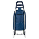 Wózek zakupowy na kółkach Black Horse granatowy DC-307B-1 NAVY