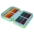 Piórnik szkolny potrójny z wyposażeniem CoolPack Jumper 3 Gradient Mojito F067755