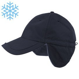 Czapka Atlantis z daszkiem TECHNO FLAP granatowa