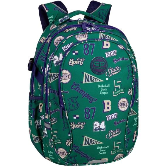 Plecak młodzieżowy szkolny CoolPack Factor American Retro F002901