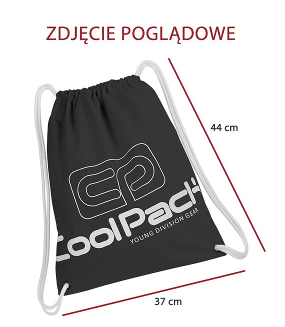 Worek sportowy Coolpack Sprint Camo Mesh Blue 84649CP nr A549