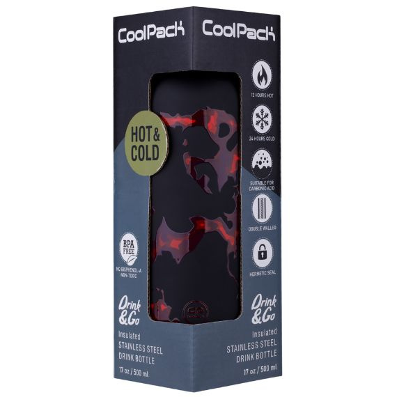 Butelka termiczna Coolpack Bonet Navy Blue Z23013