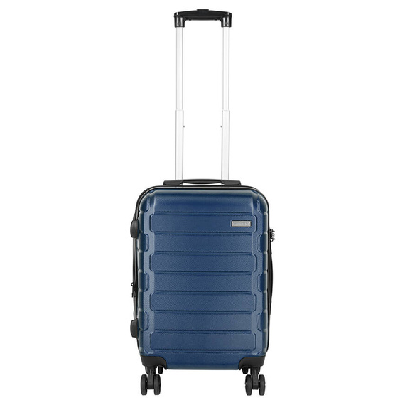 Mała walizka z ABS-u Black Horse Bentley 20" PT-0069-20 granatowa