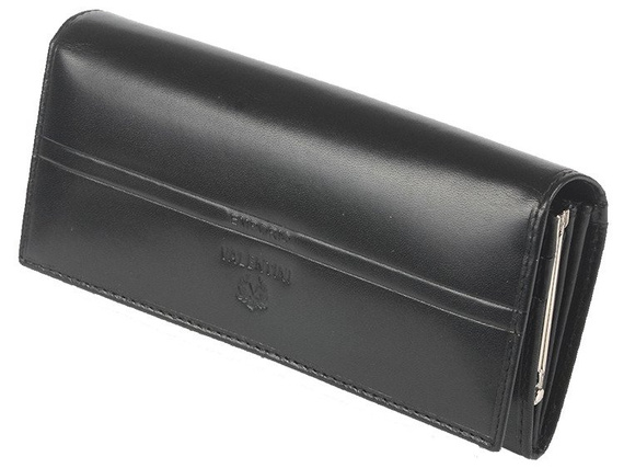 Portfel damski Emporio Valentini czarny 563-PL11 NERO
