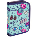 Piórnik szkolny CoolPack Clipper Mint Doddles D076321
