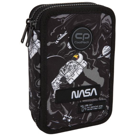 Piórnik szkolny podwójny z wyposażeniem CoolPack Jumper 2 Astronaut F066932