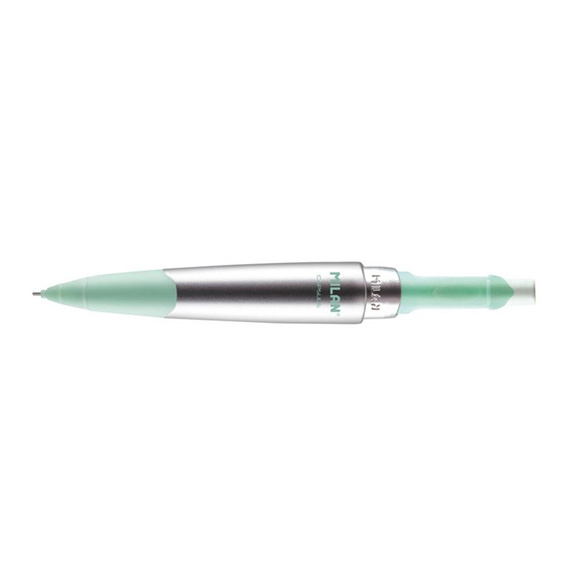 Ołówek automatyczny Milan Capsule Silver Slim granatowy