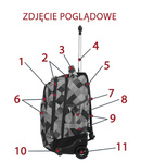 Plecak młodzieżowy na kółkach Coolpack Rapid Cambridge 59480CP nr 466