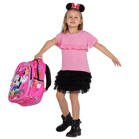 Plecak szkolny Coolpack Joy S LED Minnie Mouse Tropical 42941CP B47301