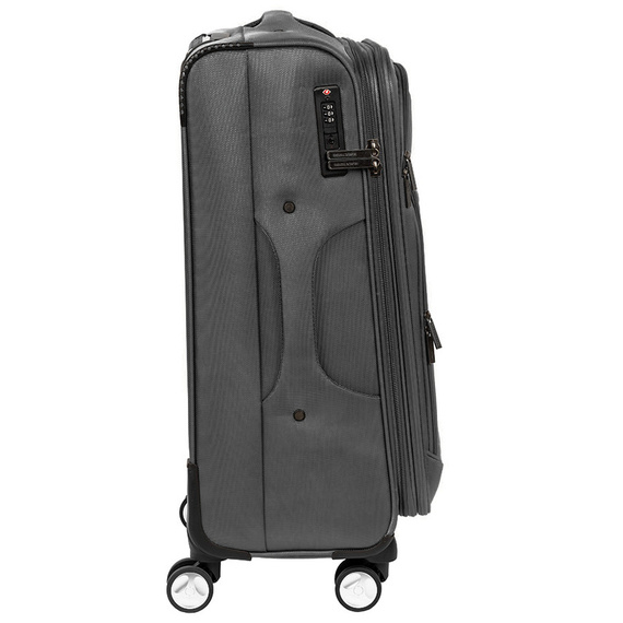 Średnia walizka na kółkach 24" Black Horse Lincoln KC-230069-24 szara