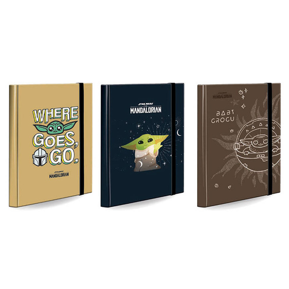 Teczka przestrzenna A4 Colorino Disney Mandalorian Grogu 55813PTR_GROGU