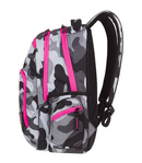 Zestaw młodzieżowy Coolpack 2018 Camo Pink Neon - plecak Break i piórnik Clever