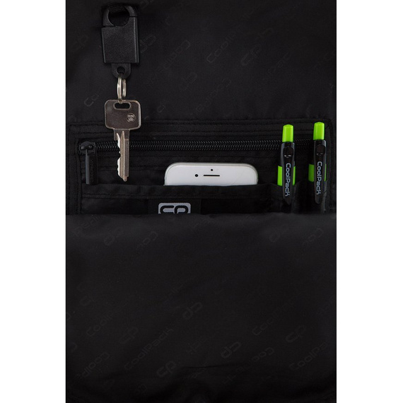 Plecak młodzieżowy Coolpack Bentley Badges Boys Blue 49506CP nr B24054 
