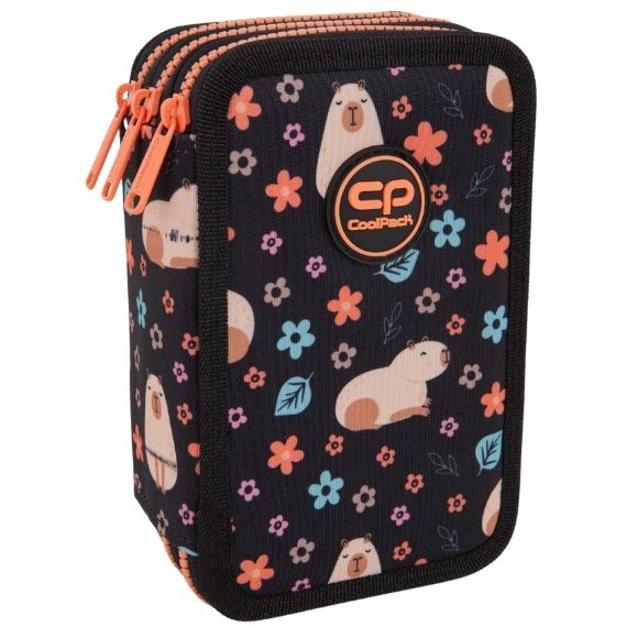 Piórnik potrójny z wyposażeniem CoolPack Jumper 3 Capybara F067937