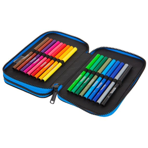 Piórnik szkolny podwójny z wyposażeniem CoolPack Jumper 2 T-rex F066853