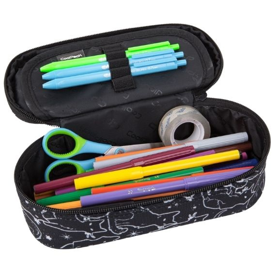 Piórnik szkolny CoolPack Campus Black Cats F062894