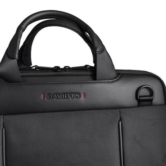 Torba plecak 2w1 na laptopa 15,6" Davidt's Connaisseur 263.009.01A czarna