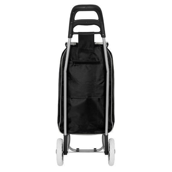 Wózek zakupowy na kółkach składany North Square Davidt's 732.325.34 Czarny