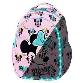 Plecak szkolny Coolpack Joy S LED Minnie Mouse Pink 44648CP B47302