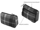 Cosmetic bag Coolpack Charm Pastel check 47210CP nr 129